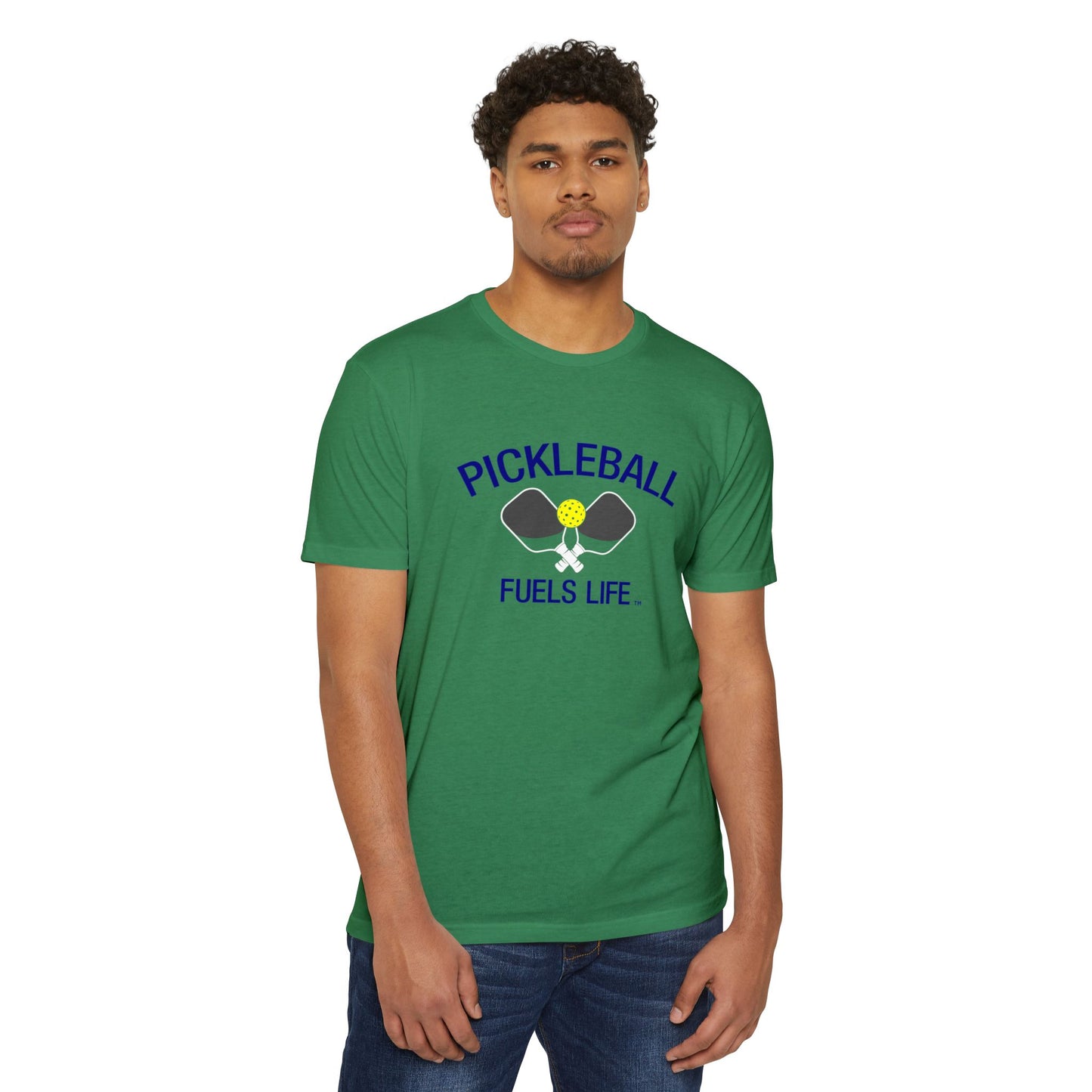 Double Paddle Unisex CVC Jersey T-shirt