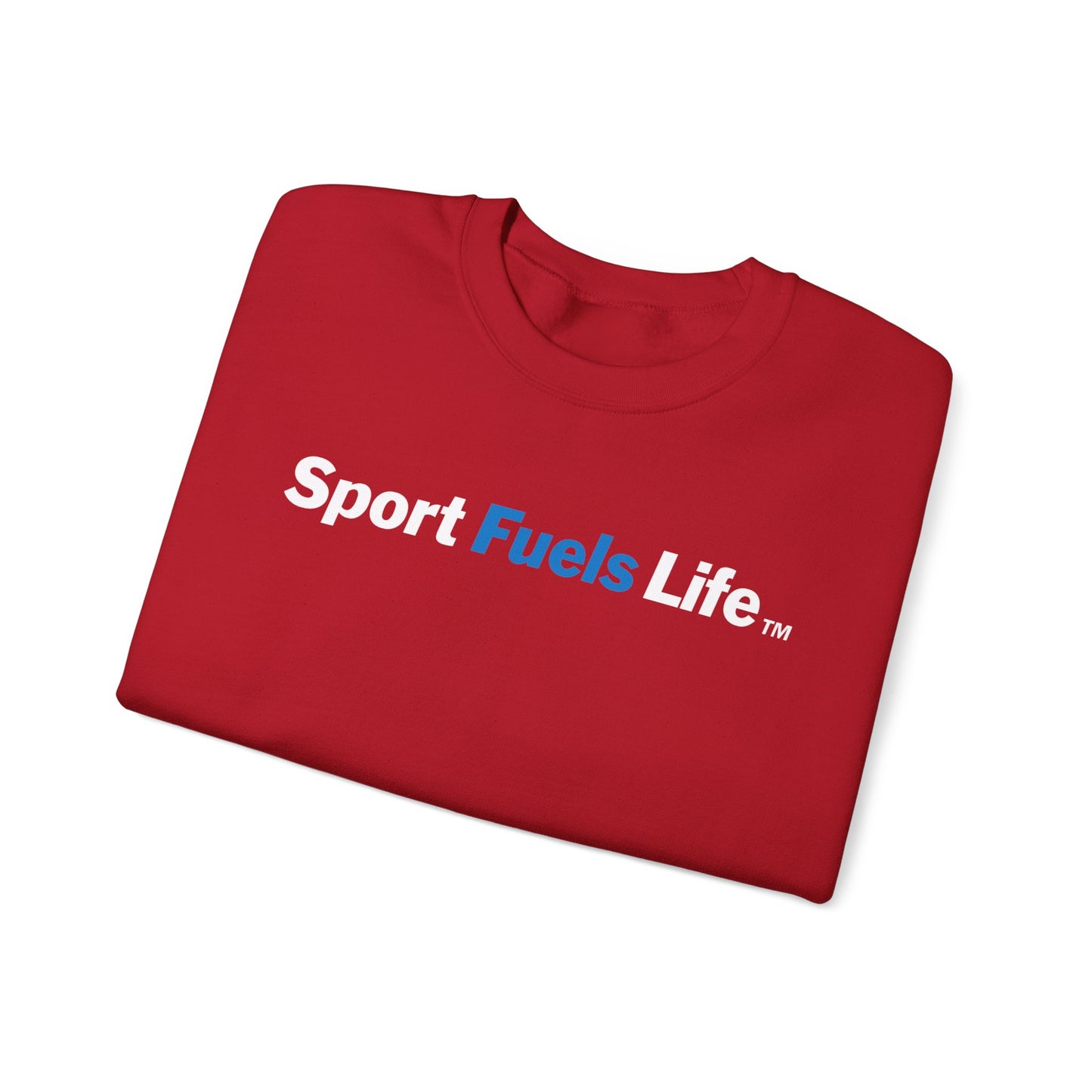 Sport Fuels Life Unisex Heavy Blend™ Crewneck Sweatshirt