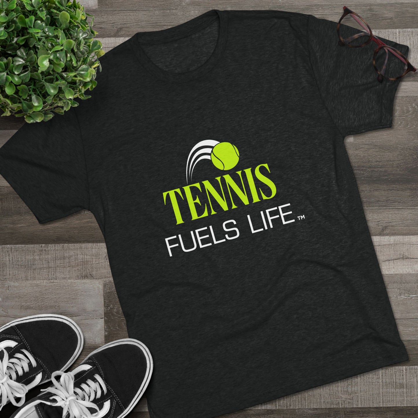 Tennis Pro Unisex Tri-Blend Crew Tee