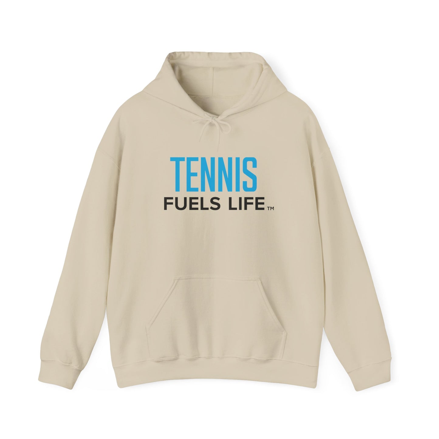 Tennis Fuels Life Unisex Heavy Blend™ Hooded Sweatshirt