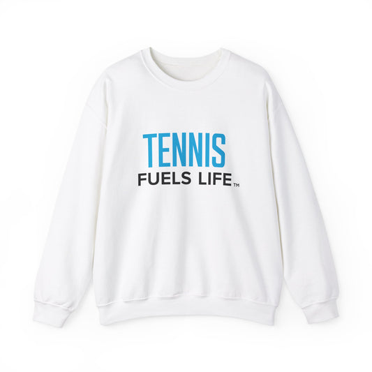 Tennis Fuels Life Unisex Heavy Blend™ Crewneck Sweatshirt