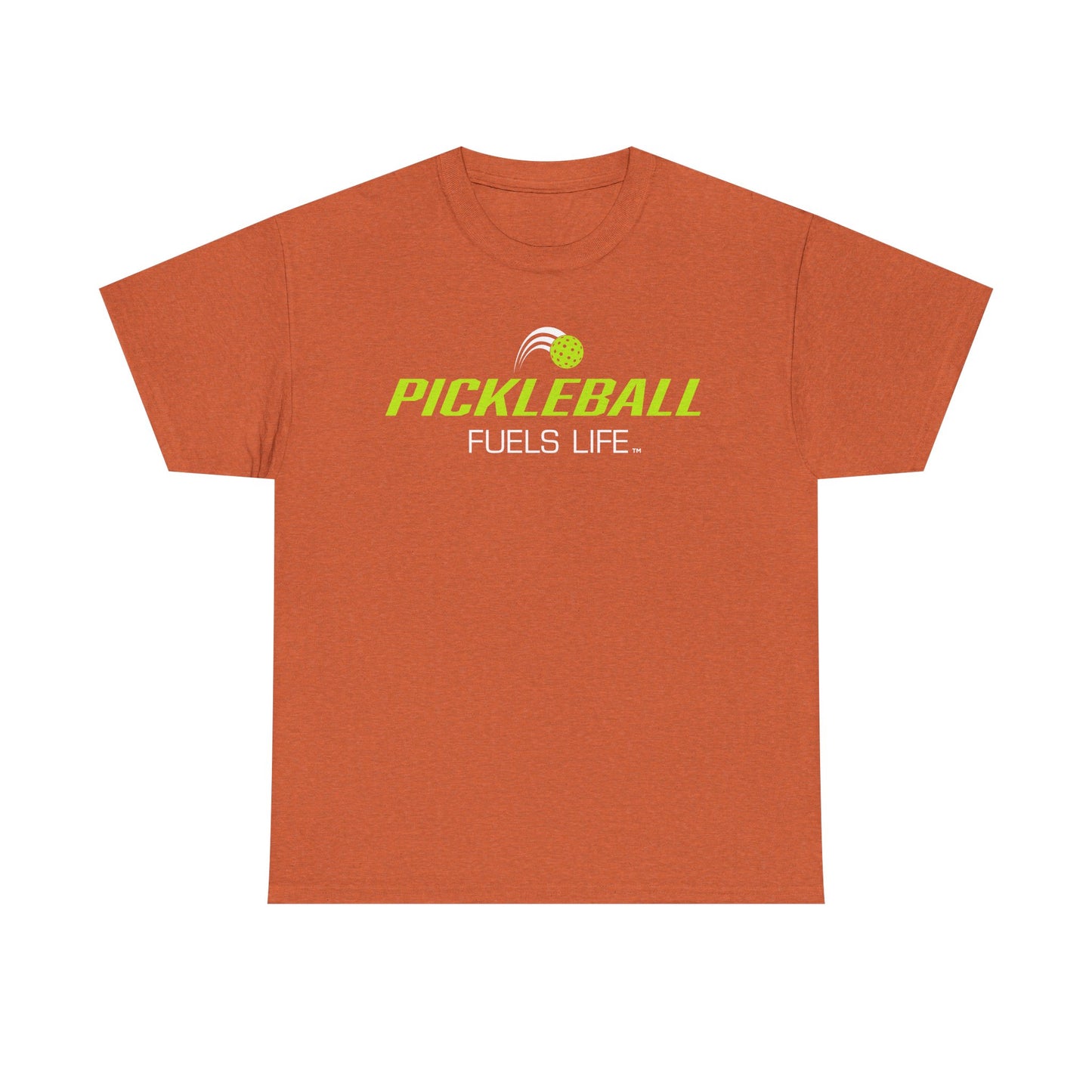 Pickleball Fuels Life Unisex Heavy Cotton Tee
