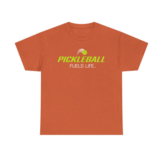 Pickleball Fuels Life Unisex Heavy Cotton Tee