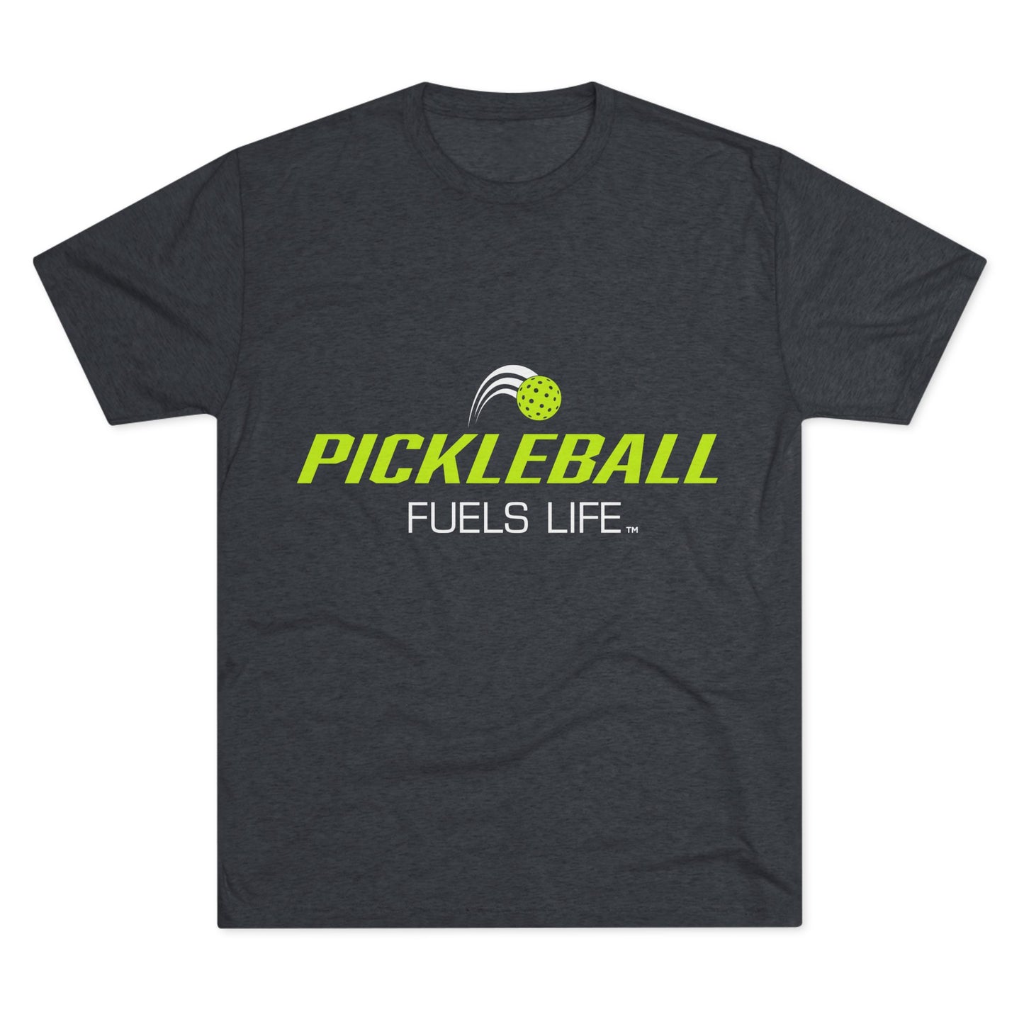 Pickleball Fuels Life Unisex Tri-Blend Crew Tee