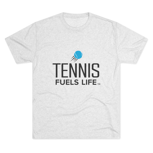 Sleek Tennis Unisex Tri-Blend Crew Tee