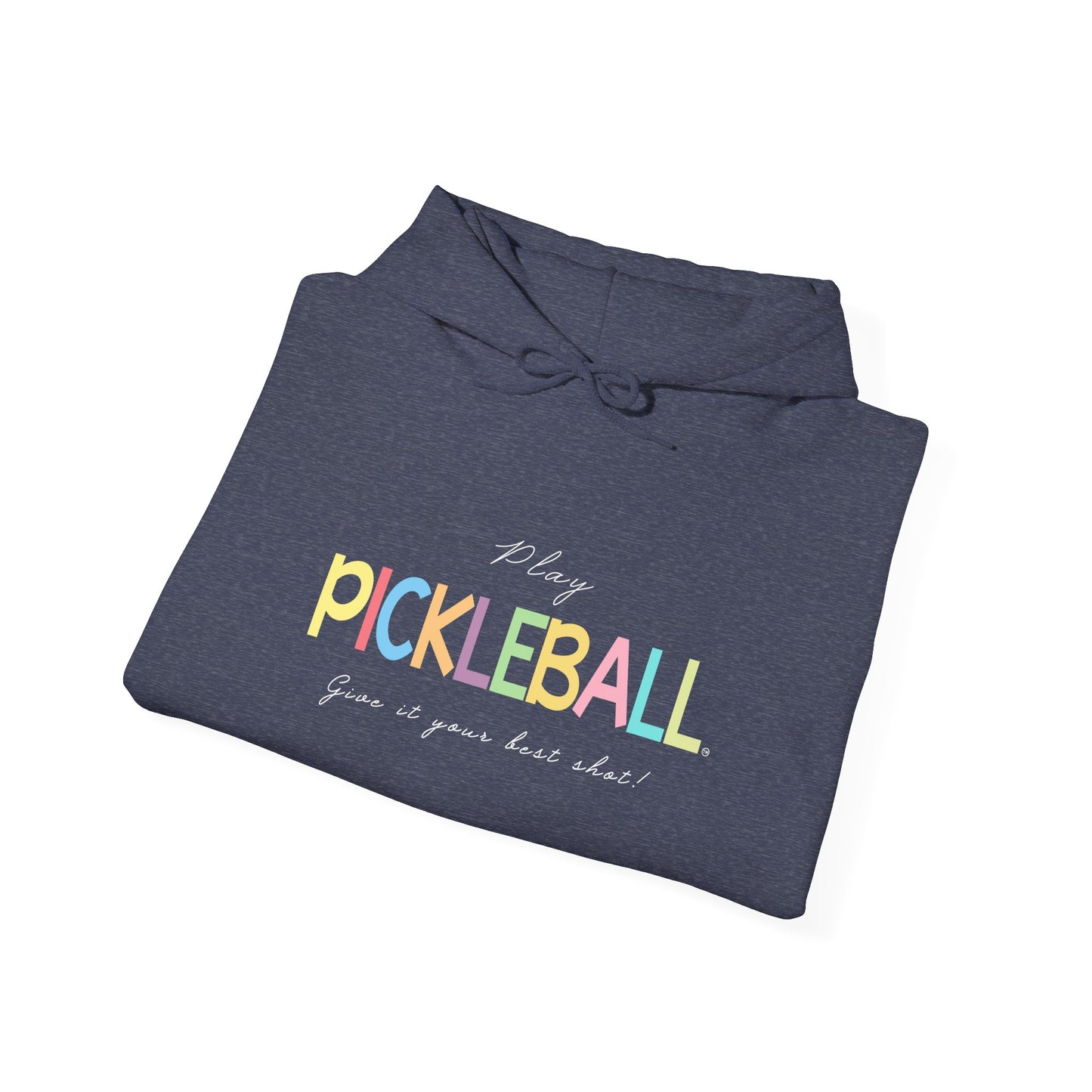 Colorful Pickleball Unisex Heavy Blend™ Hooded Sweatshirt