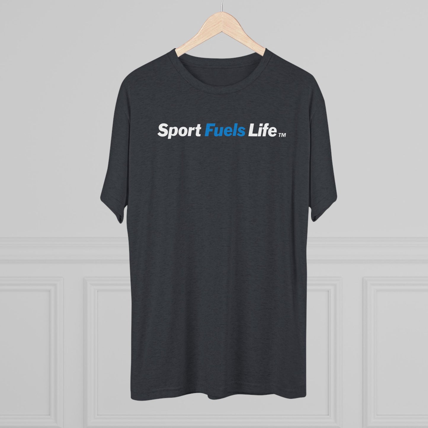 Sport Fuels Life Unisex Tri-Blend Crew Tee