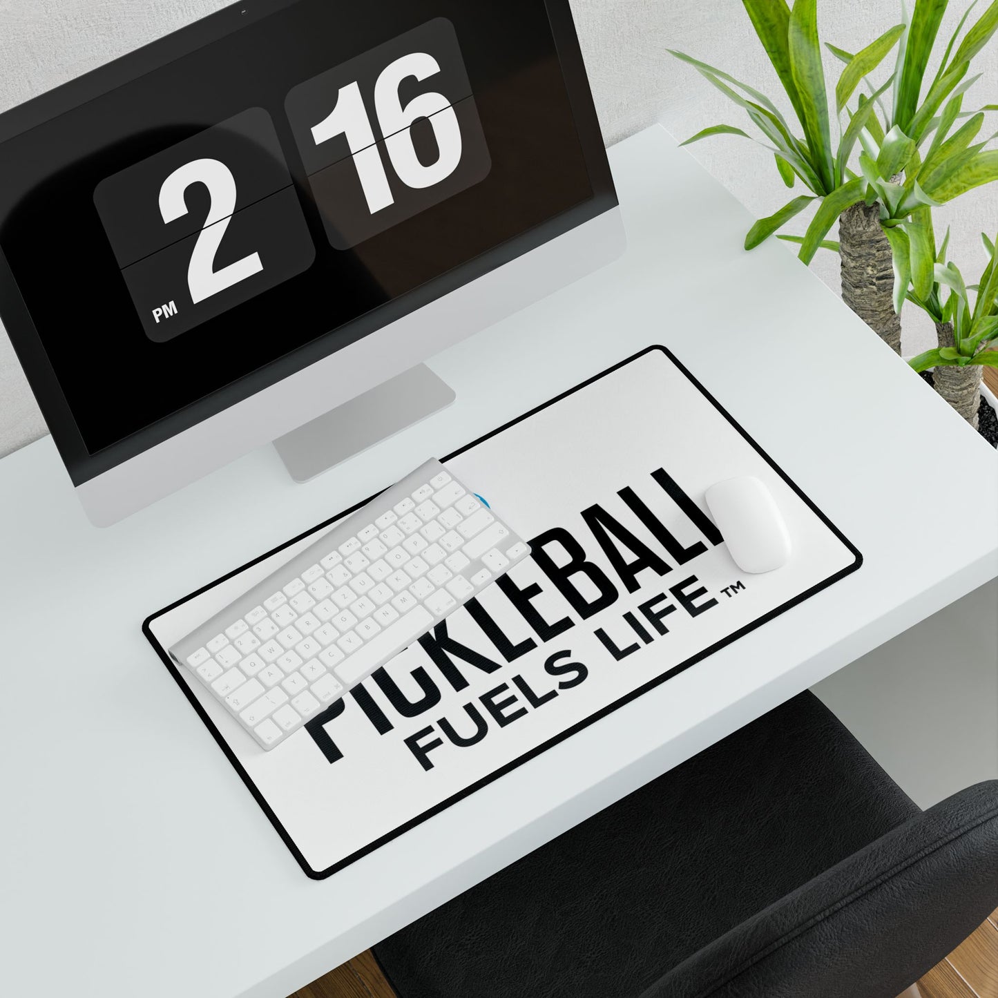 Sleek Pickleball Desk Mat