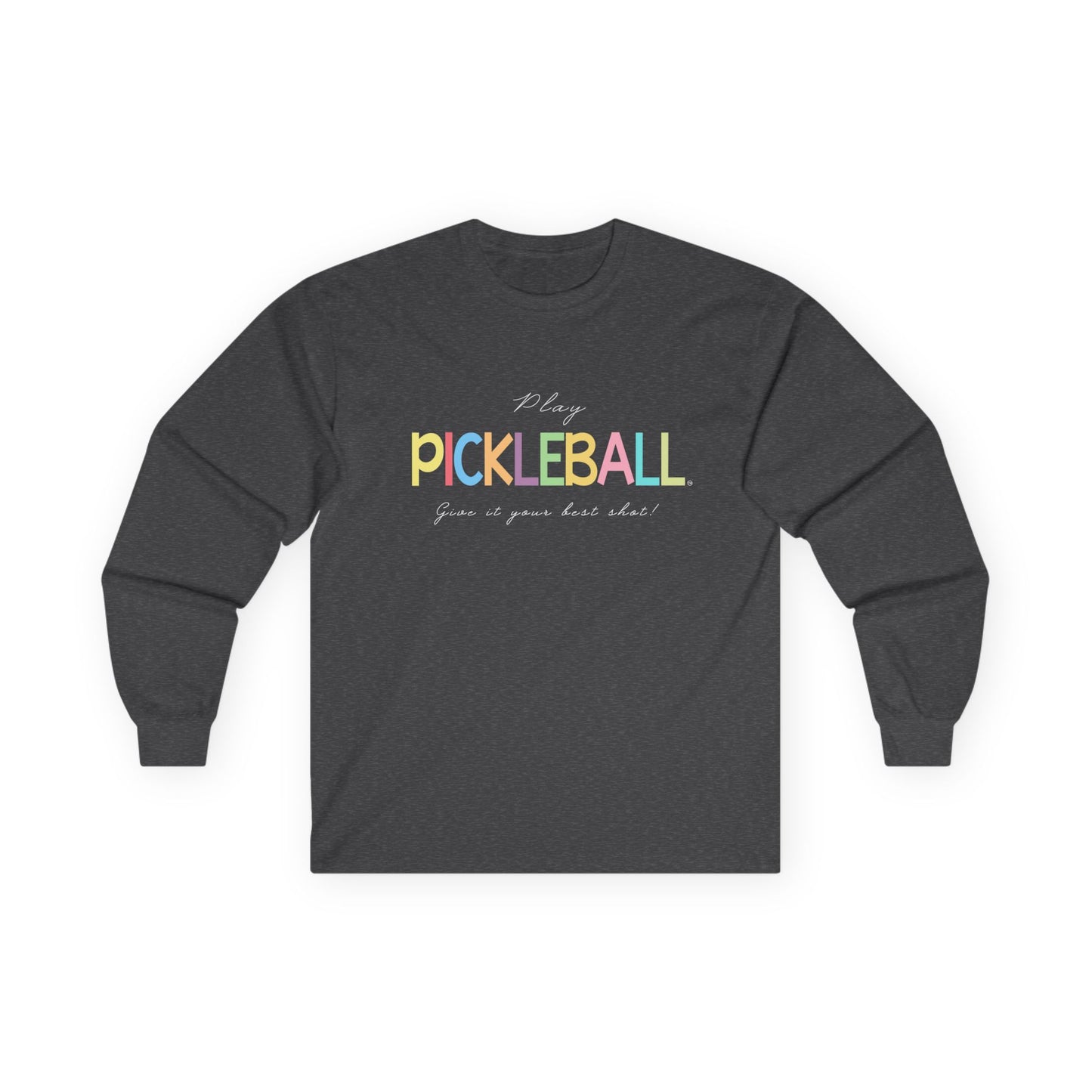 Colorful Pickleball Unisex Ultra Cotton Long Sleeve Tee