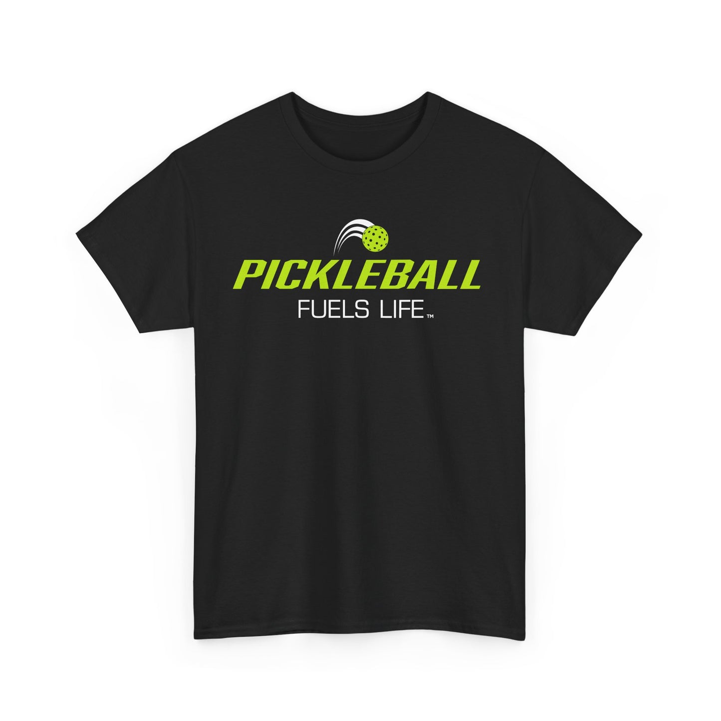 Pickleball Fuels Life Unisex Heavy Cotton Tee