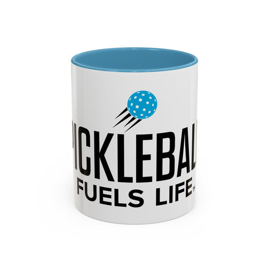 Sleek Pickleball Accent Coffee Mug (11oz)