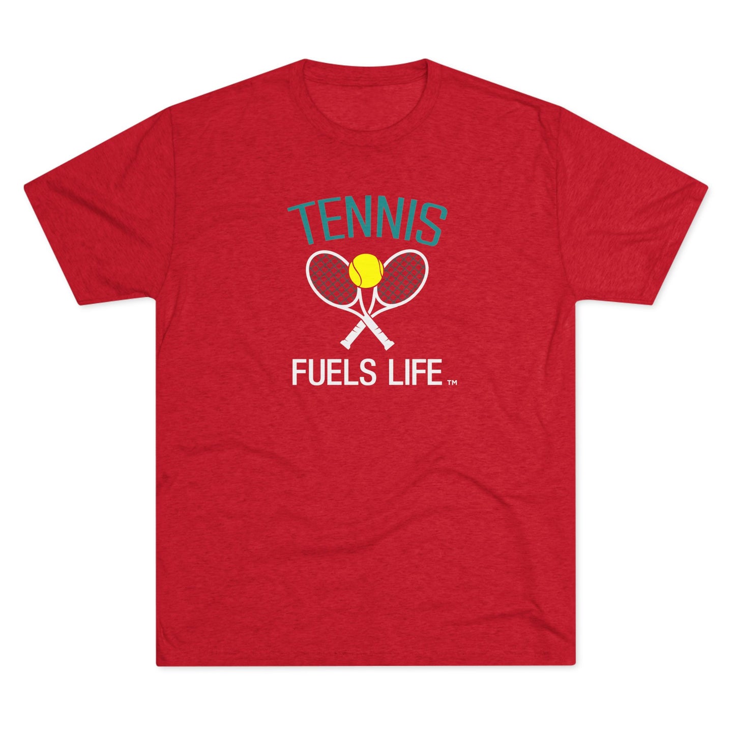 On the Court Unisex Tri-Blend Crew Tee