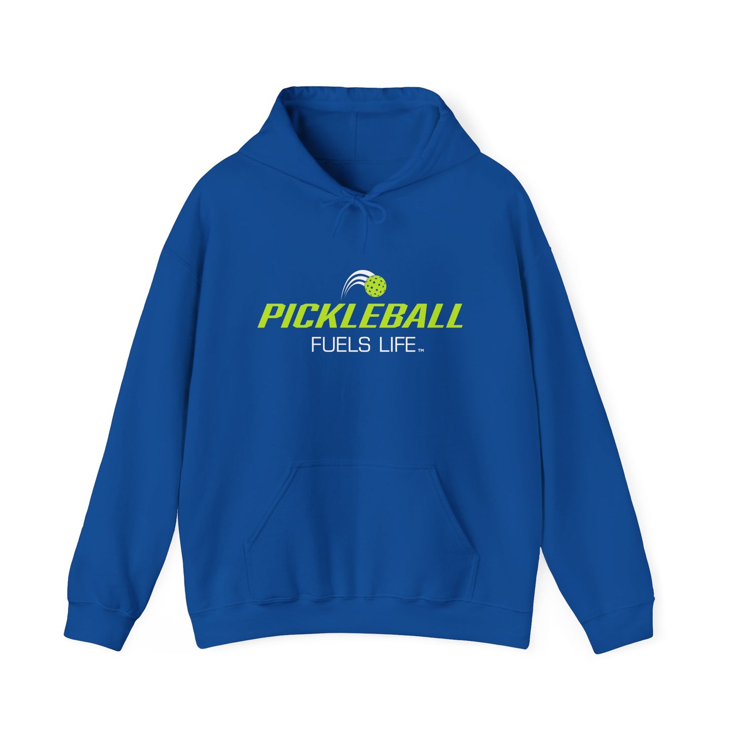 Pickleball Fuels Life Unisex Heavy Blend™ Hooded Sweatshirt