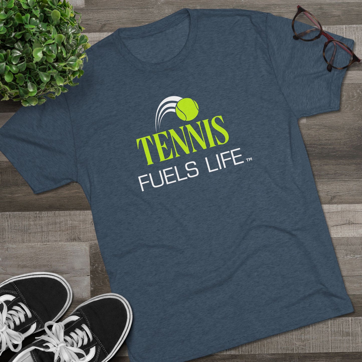 Tennis Pro Unisex Tri-Blend Crew Tee