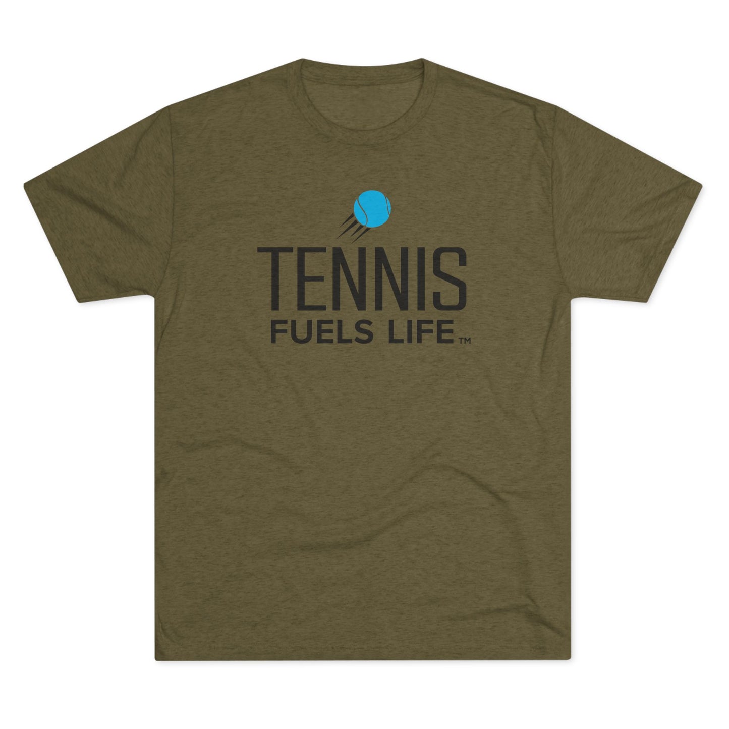 Sleek Tennis Unisex Tri-Blend Crew Tee