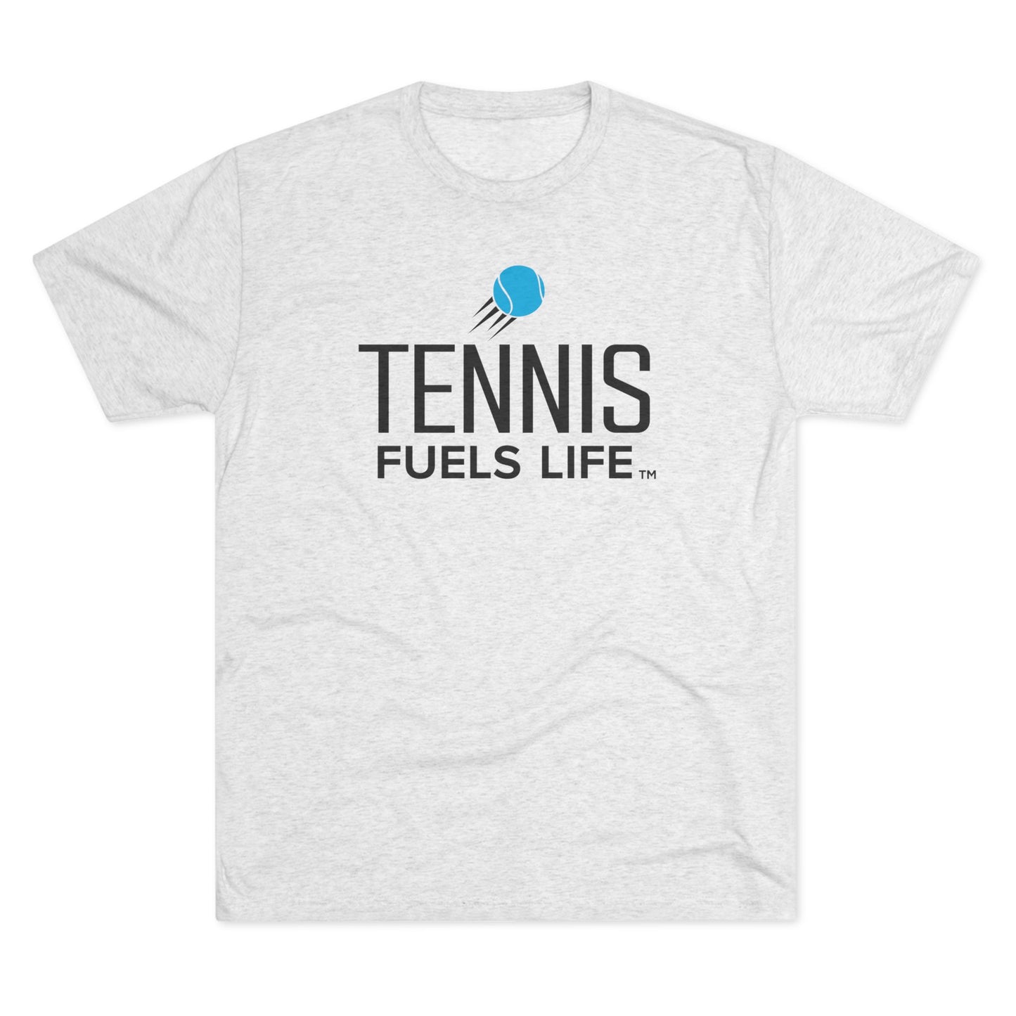 Sleek Tennis Unisex Tri-Blend Crew Tee