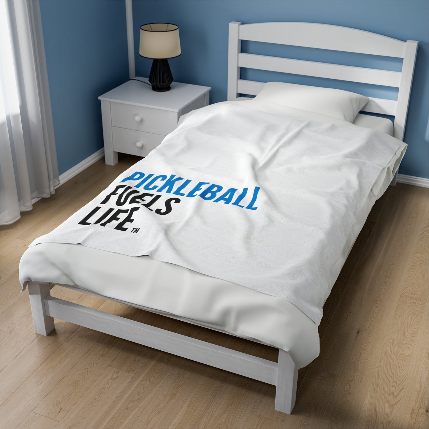 SFL Pickleball Velveteen Plush Blanket