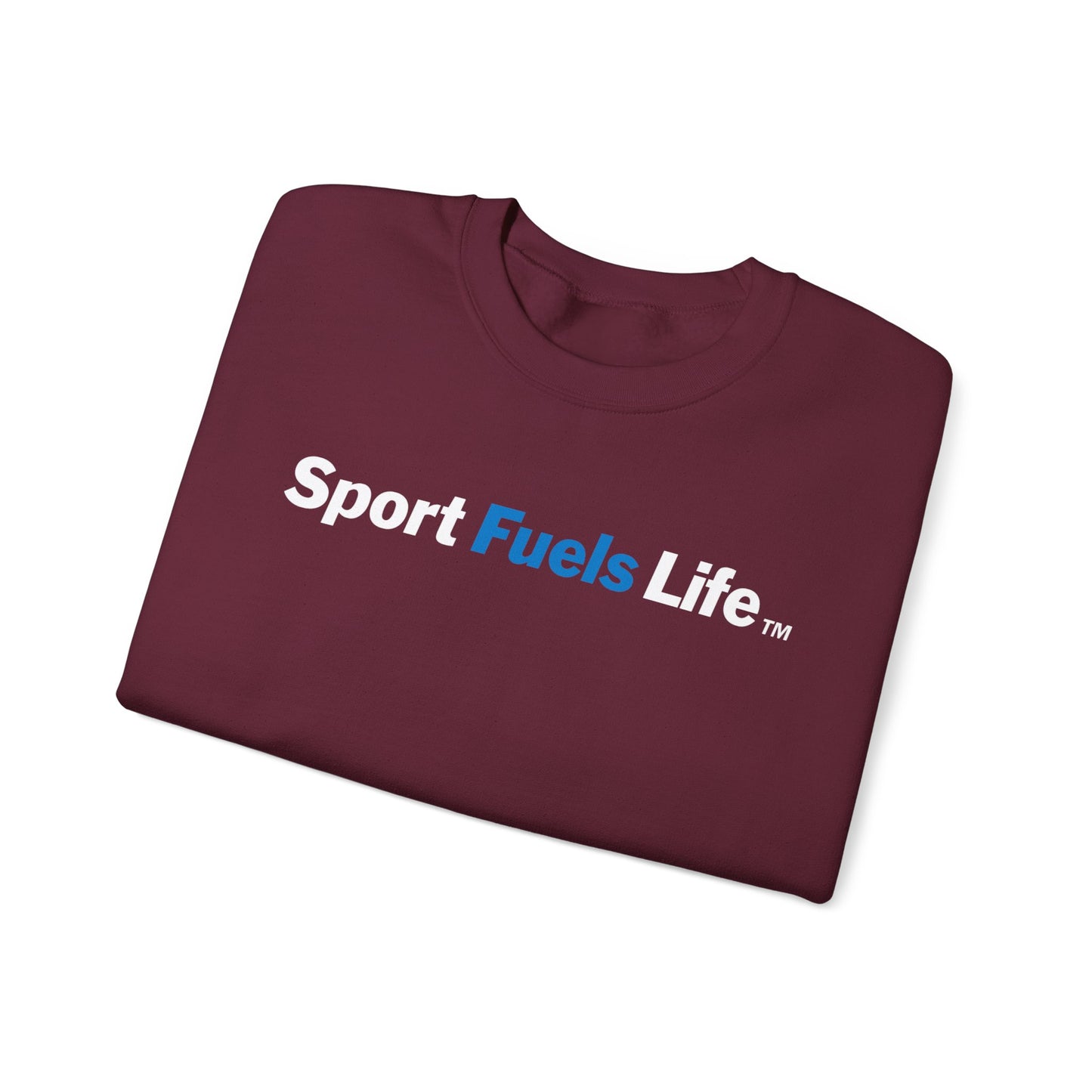 Sport Fuels Life Unisex Heavy Blend™ Crewneck Sweatshirt