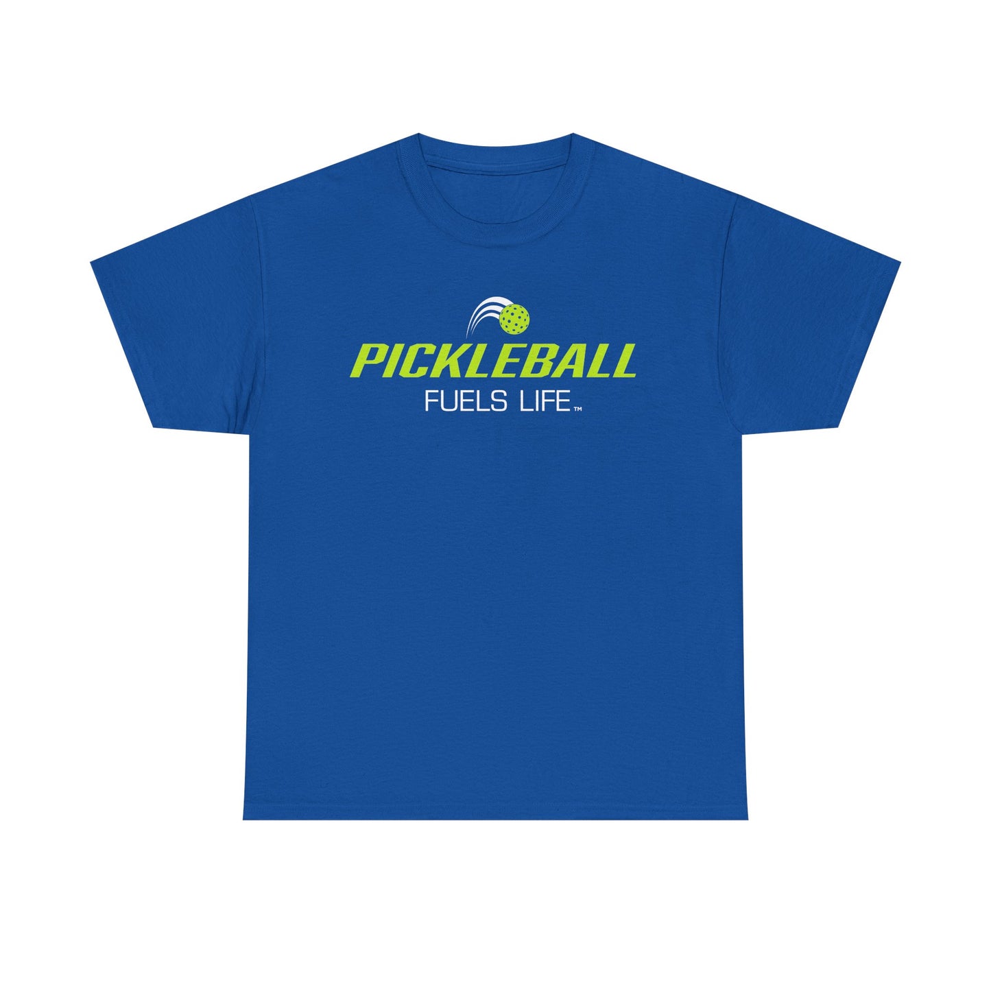 Pickleball Fuels Life Unisex Heavy Cotton Tee