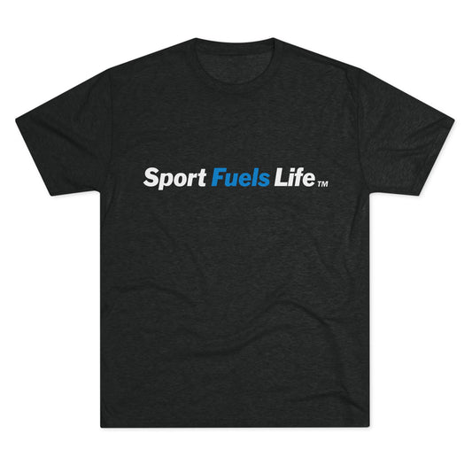 Sport Fuels Life Unisex Tri-Blend Crew Tee