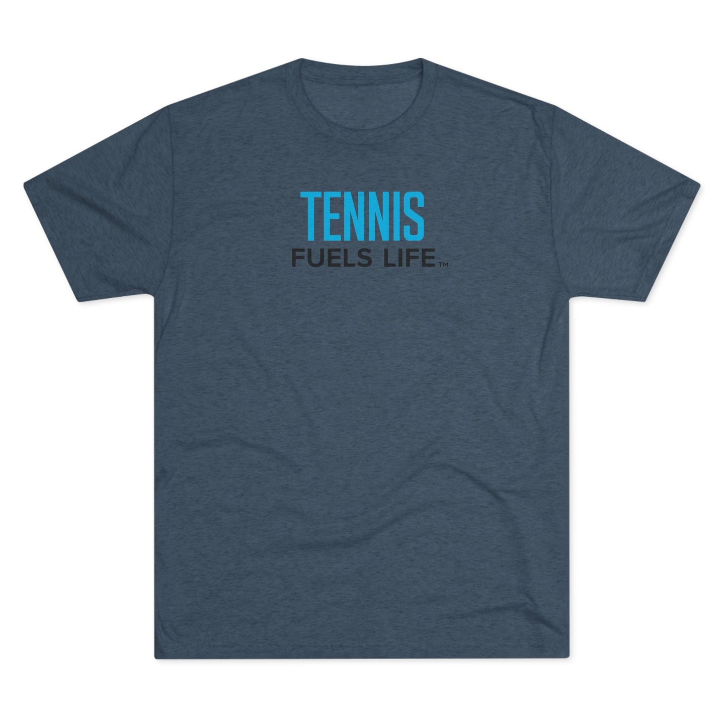Tennis Fuels Life Unisex Tri-Blend Crew Tee