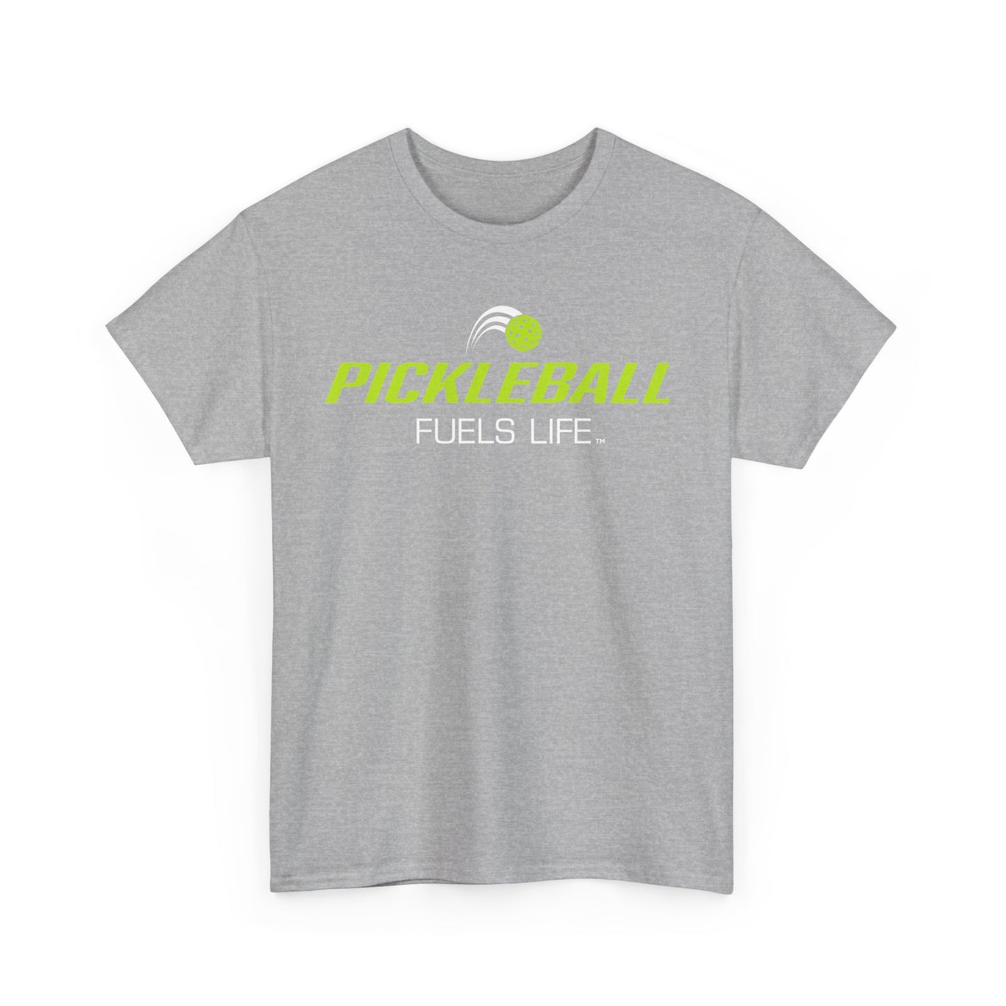 Pickleball Fuels Life Unisex Heavy Cotton Tee