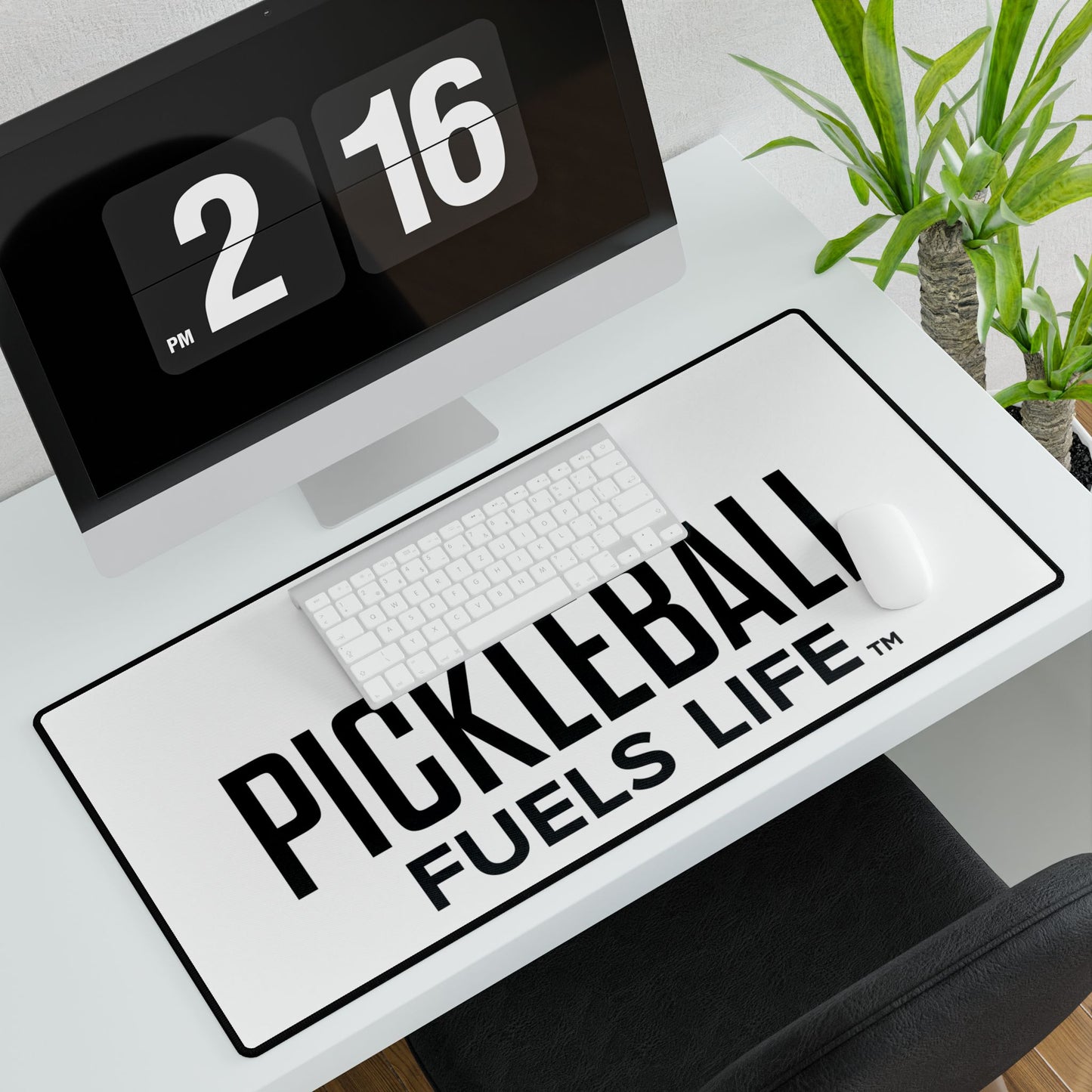 Sleek Pickleball Desk Mat