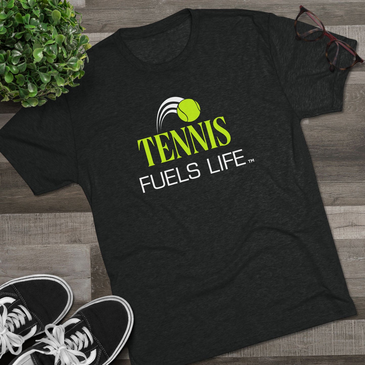 Tennis Pro Unisex Tri-Blend Crew Tee
