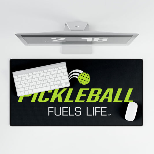 Pickleball Fuels Life Desk Mat