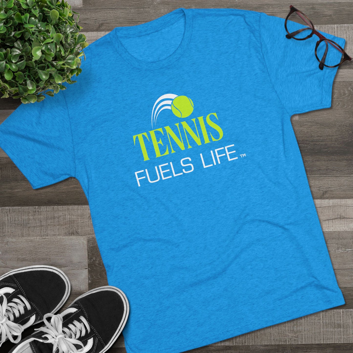 Tennis Pro Unisex Tri-Blend Crew Tee