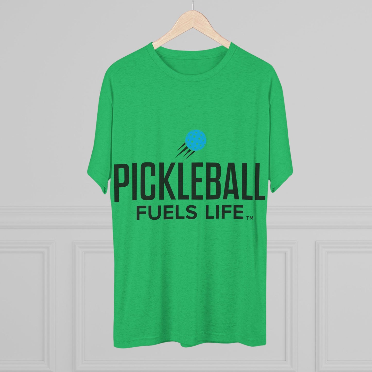 Sleek Pickleball Unisex Tri-Blend Crew Tee