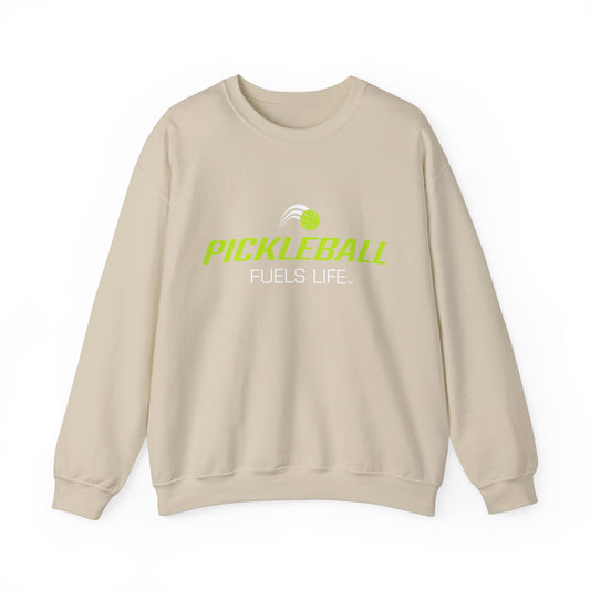 Pickleball Fuels Life Unisex Heavy Blend™ Crewneck Sweatshirt