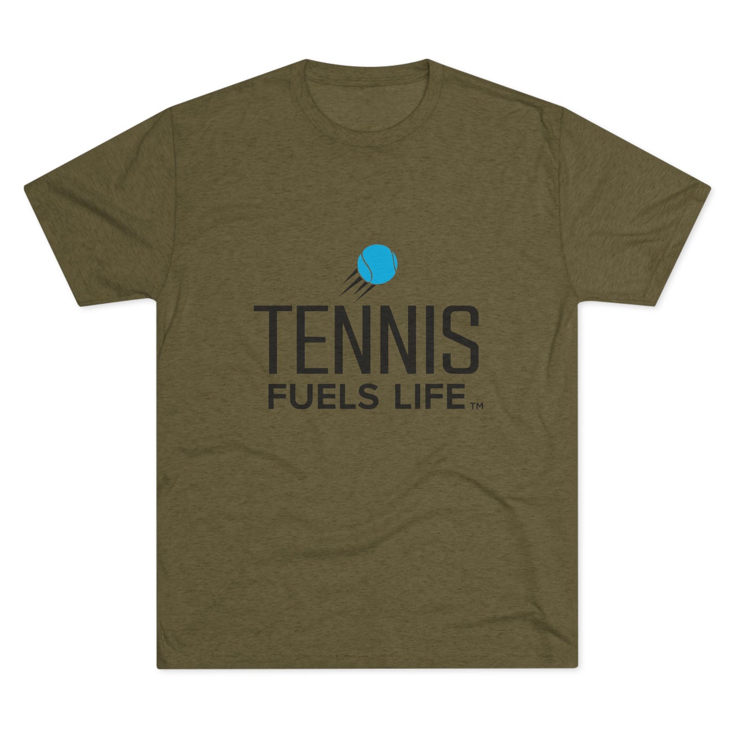 Sleek Tennis Unisex Tri-Blend Crew Tee