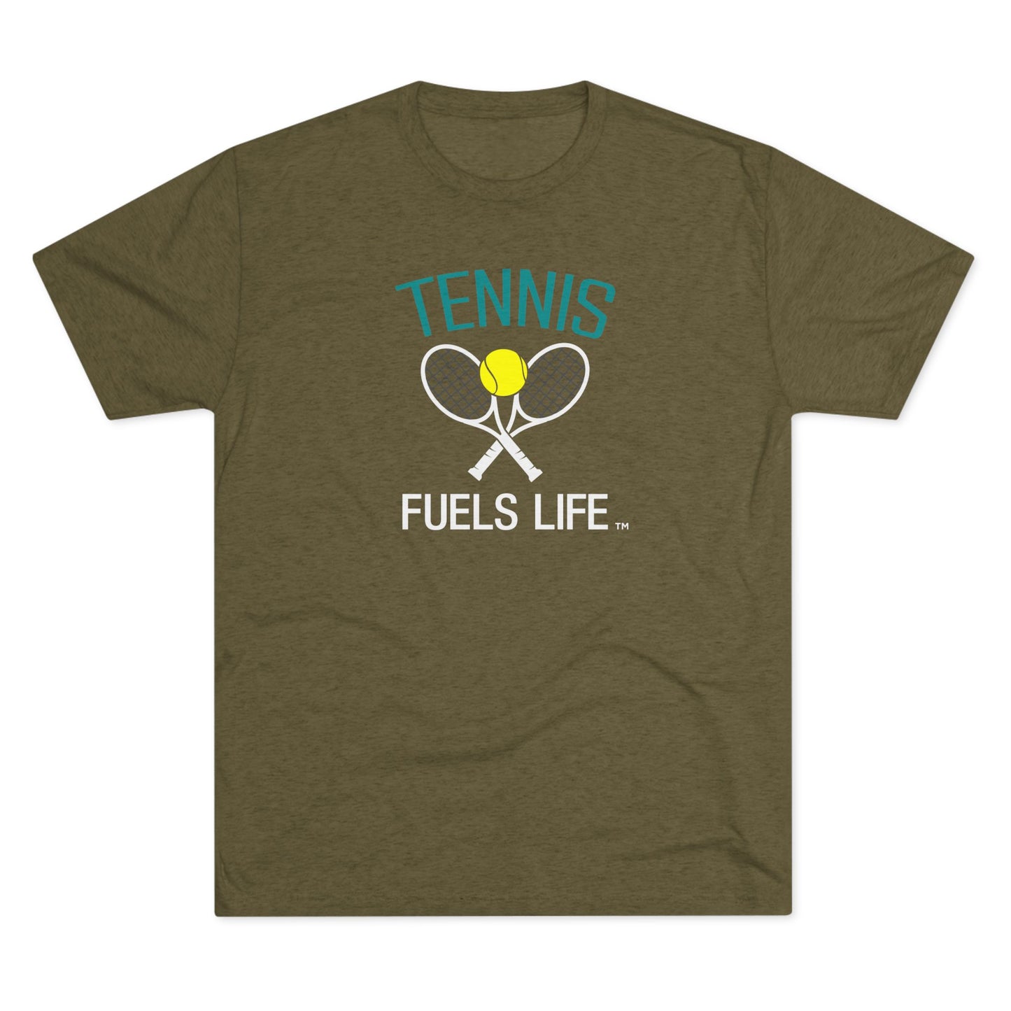 On the Court Unisex Tri-Blend Crew Tee