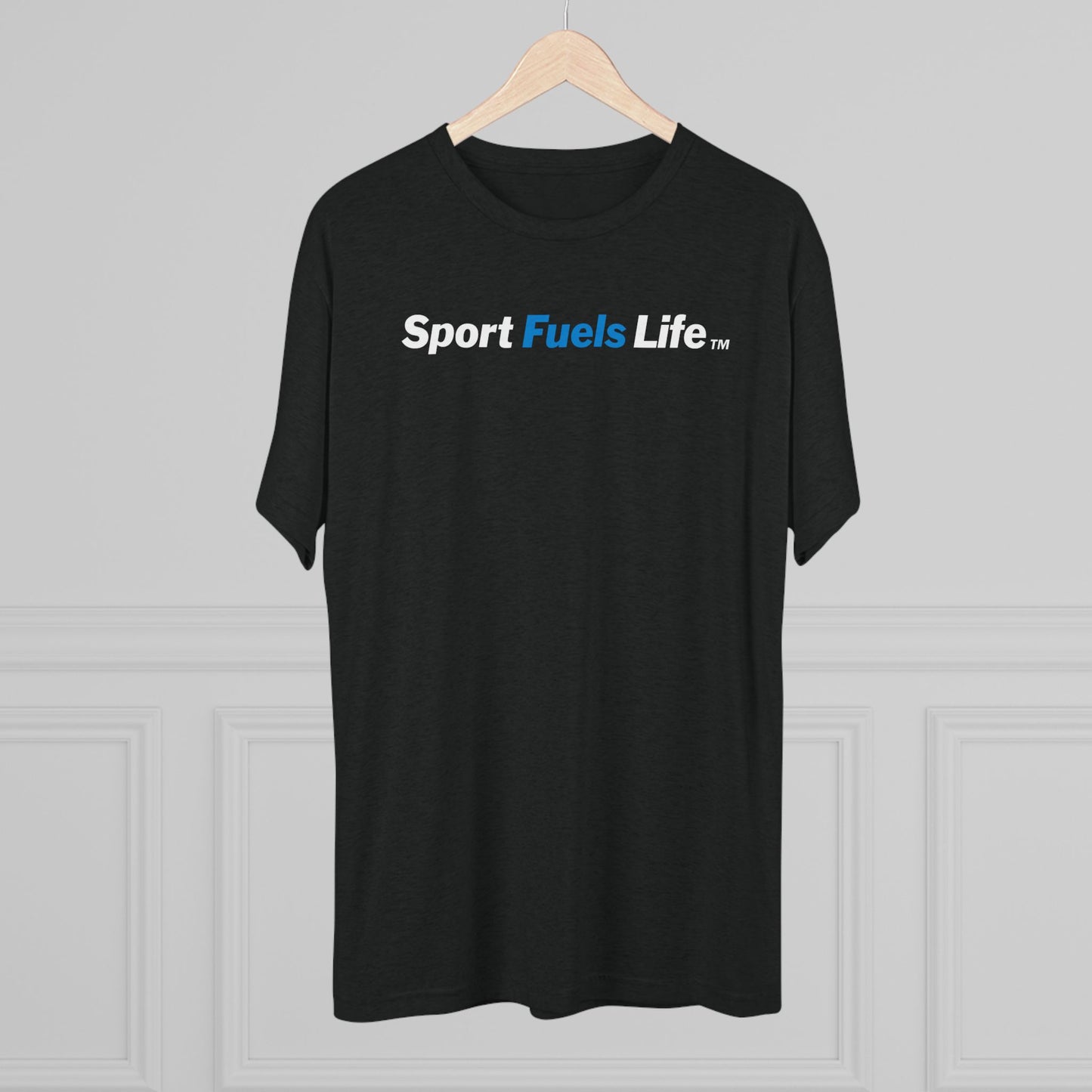 Sport Fuels Life Unisex Tri-Blend Crew Tee