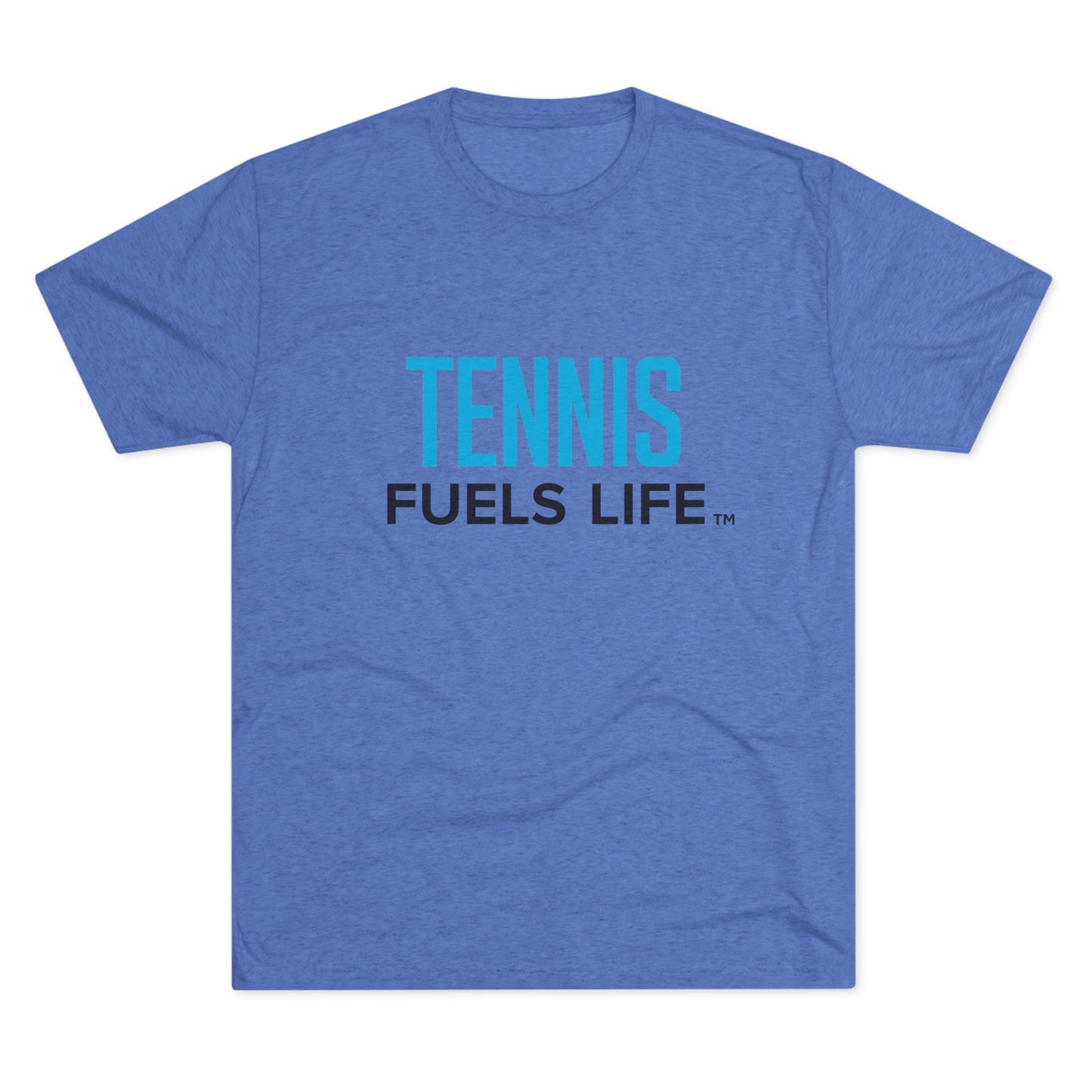 Tennis Fuels Life Unisex Tri-Blend Crew Tee