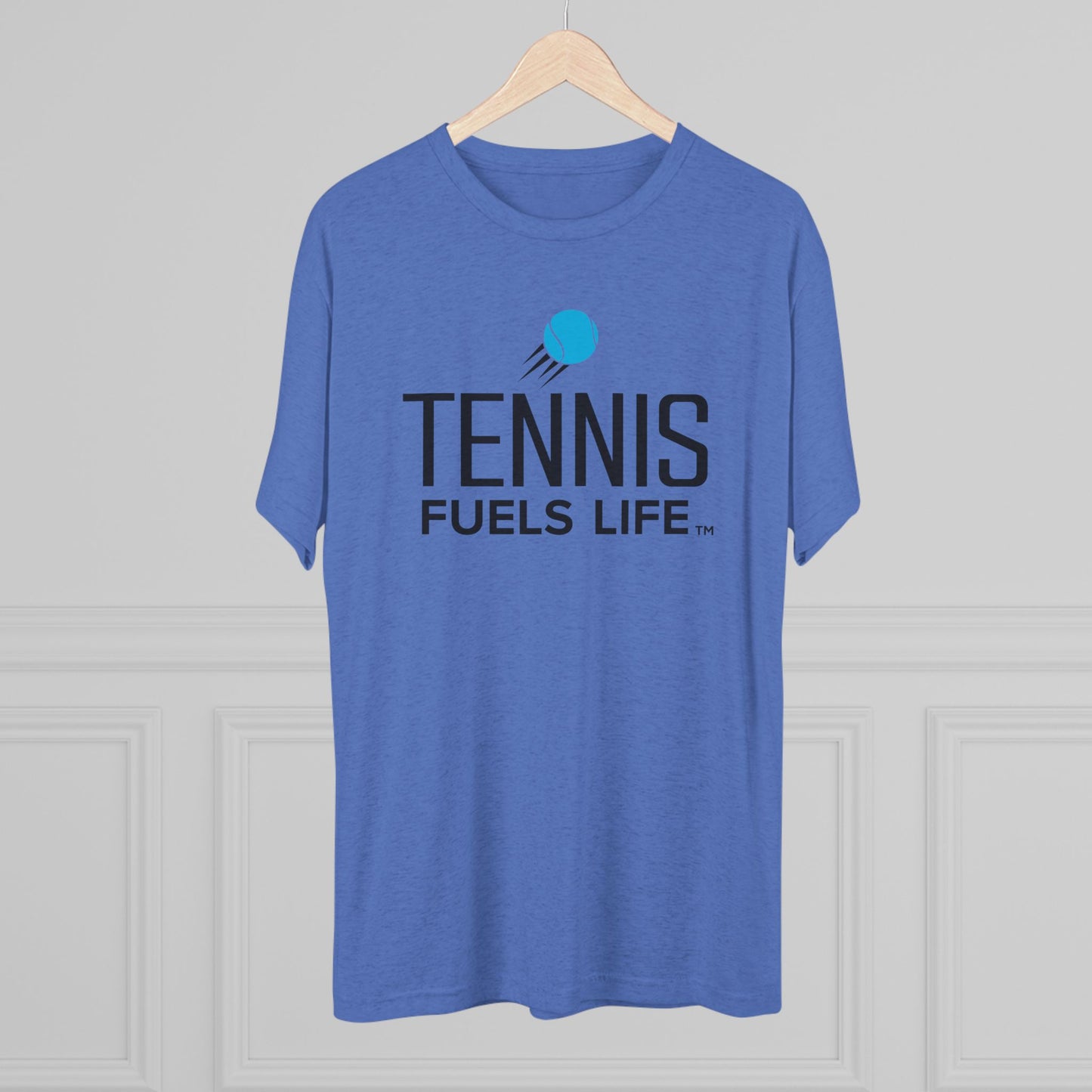 Sleek Tennis Unisex Tri-Blend Crew Tee