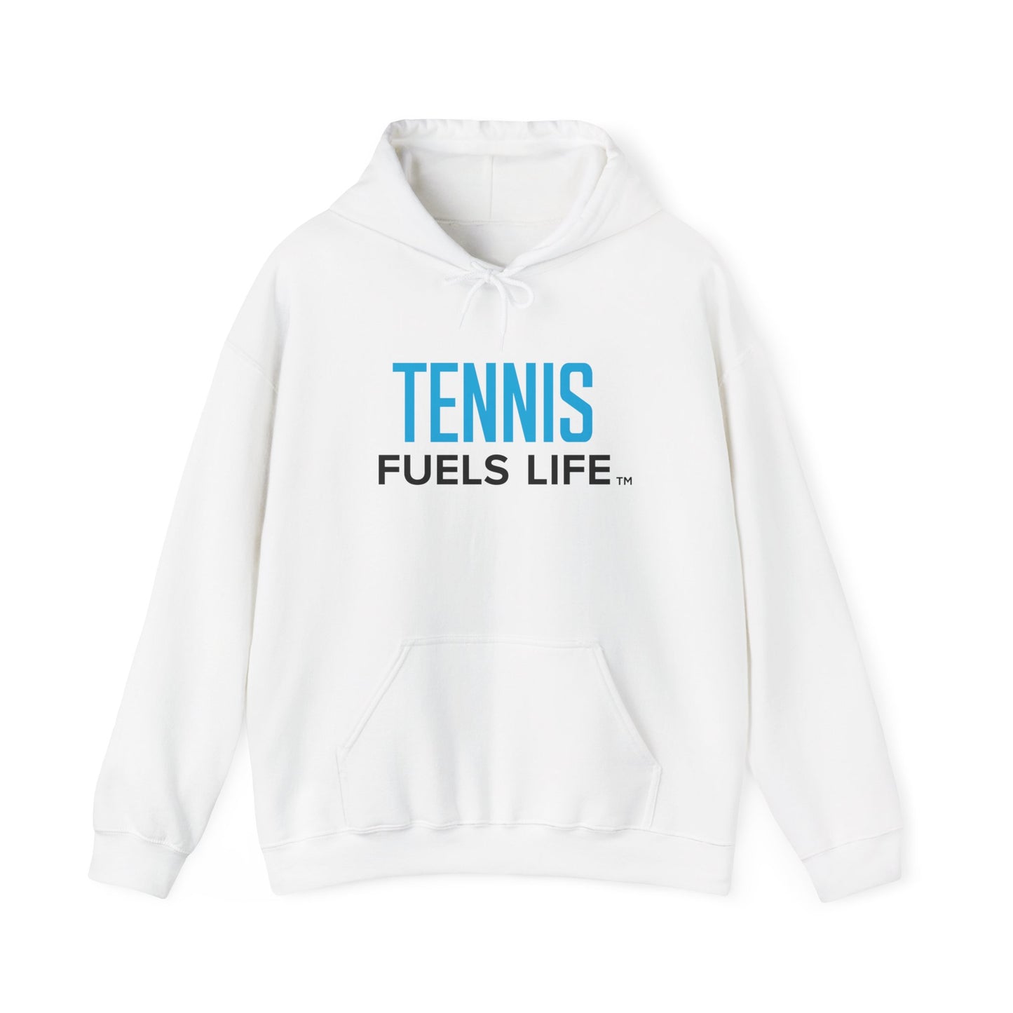 Tennis Fuels Life Unisex Heavy Blend™ Hooded Sweatshirt