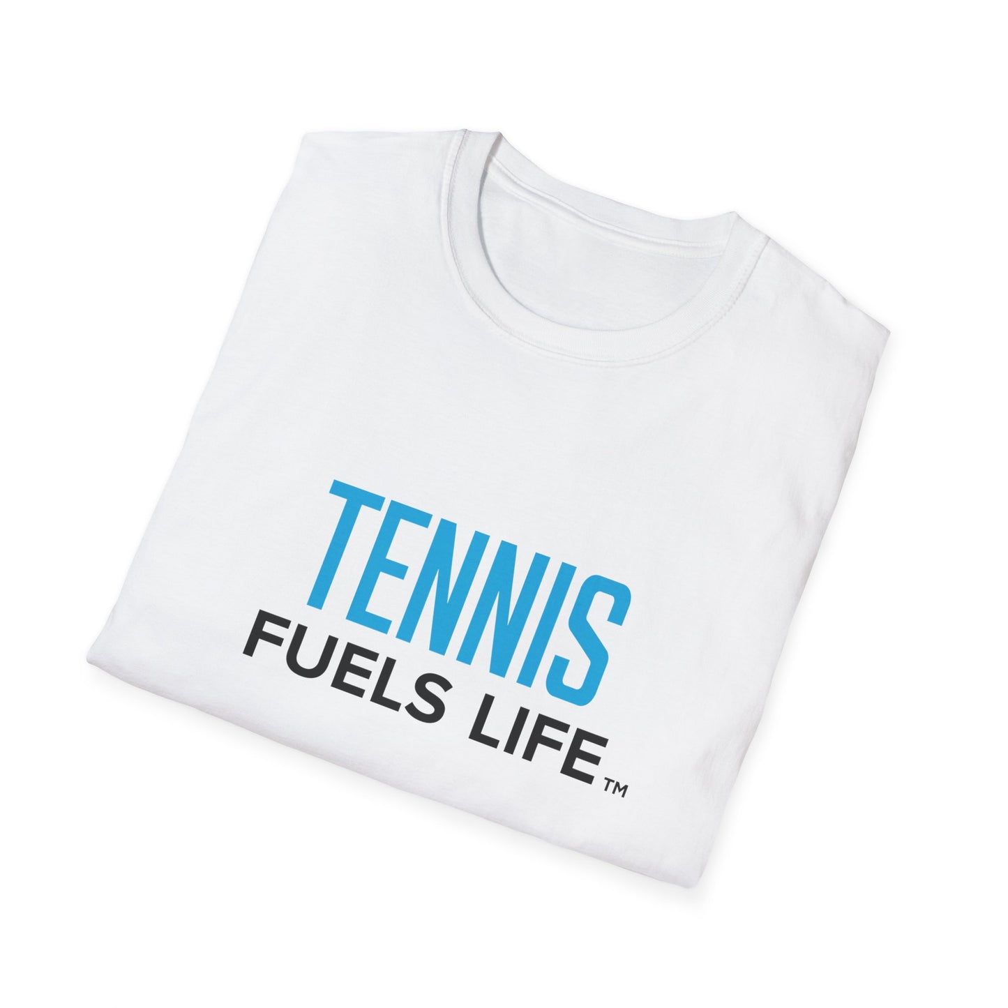 Tennis Fuels Life Unisex Softstyle T-Shirt