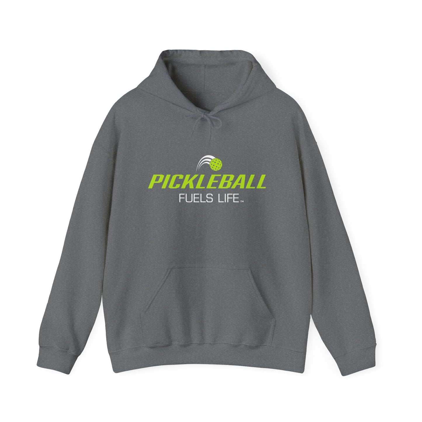 Pickleball Fuels Life Unisex Heavy Blend™ Hooded Sweatshirt