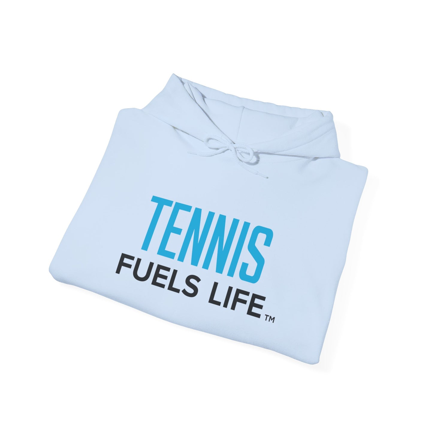 Tennis Fuels Life Unisex Heavy Blend™ Hooded Sweatshirt