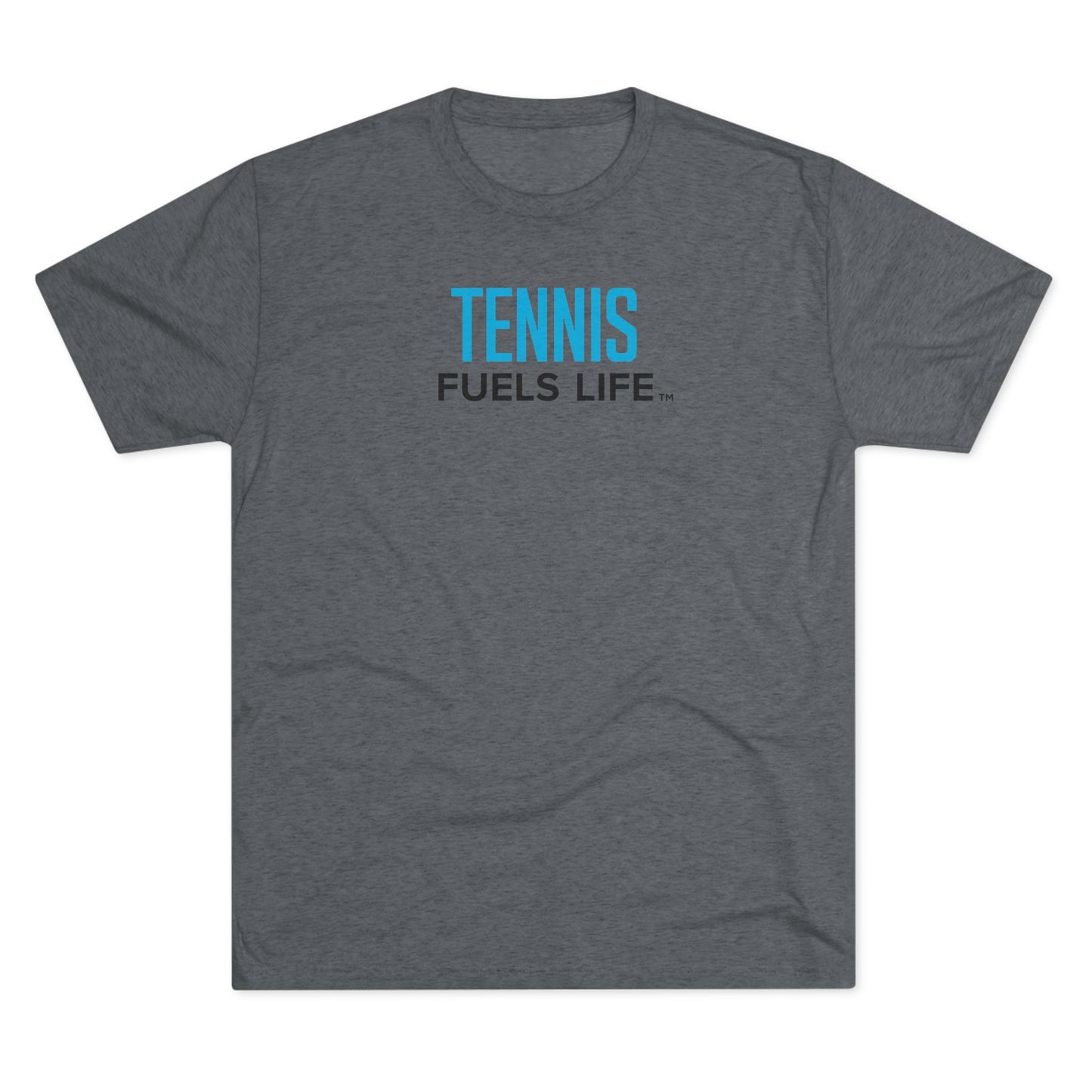 Tennis Fuels Life Unisex Tri-Blend Crew Tee