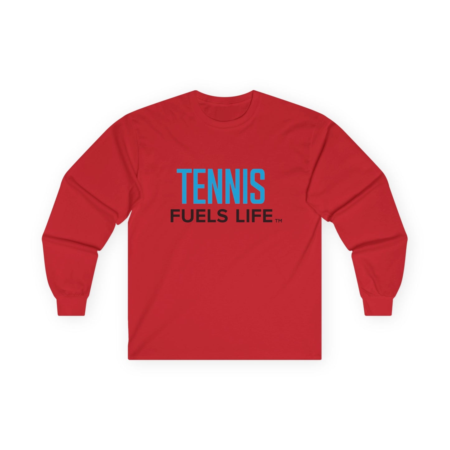 Tennis Fuels Life Unisex Ultra Cotton Long Sleeve Tee