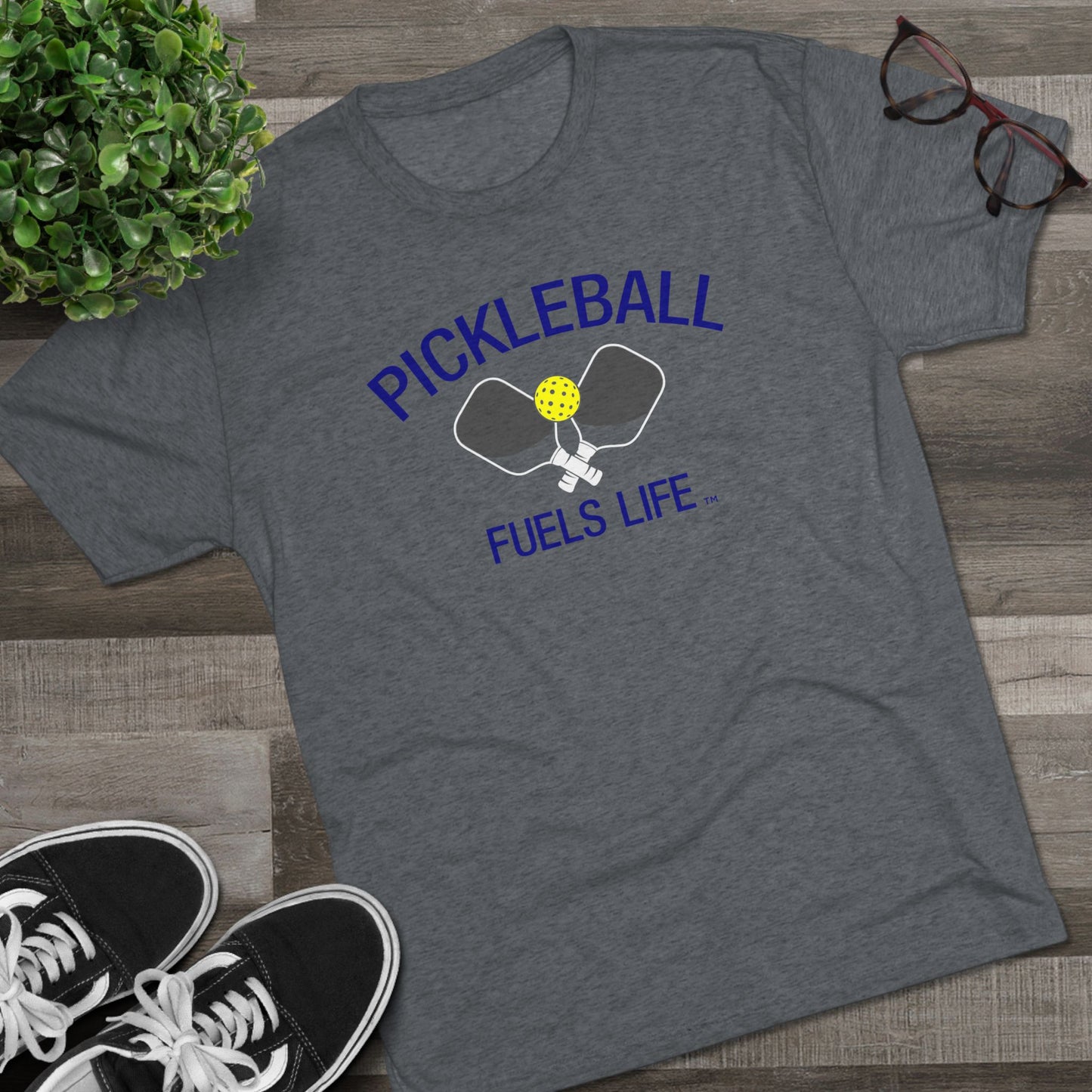 Double Paddle Unisex Tri-Blend Crew Tee