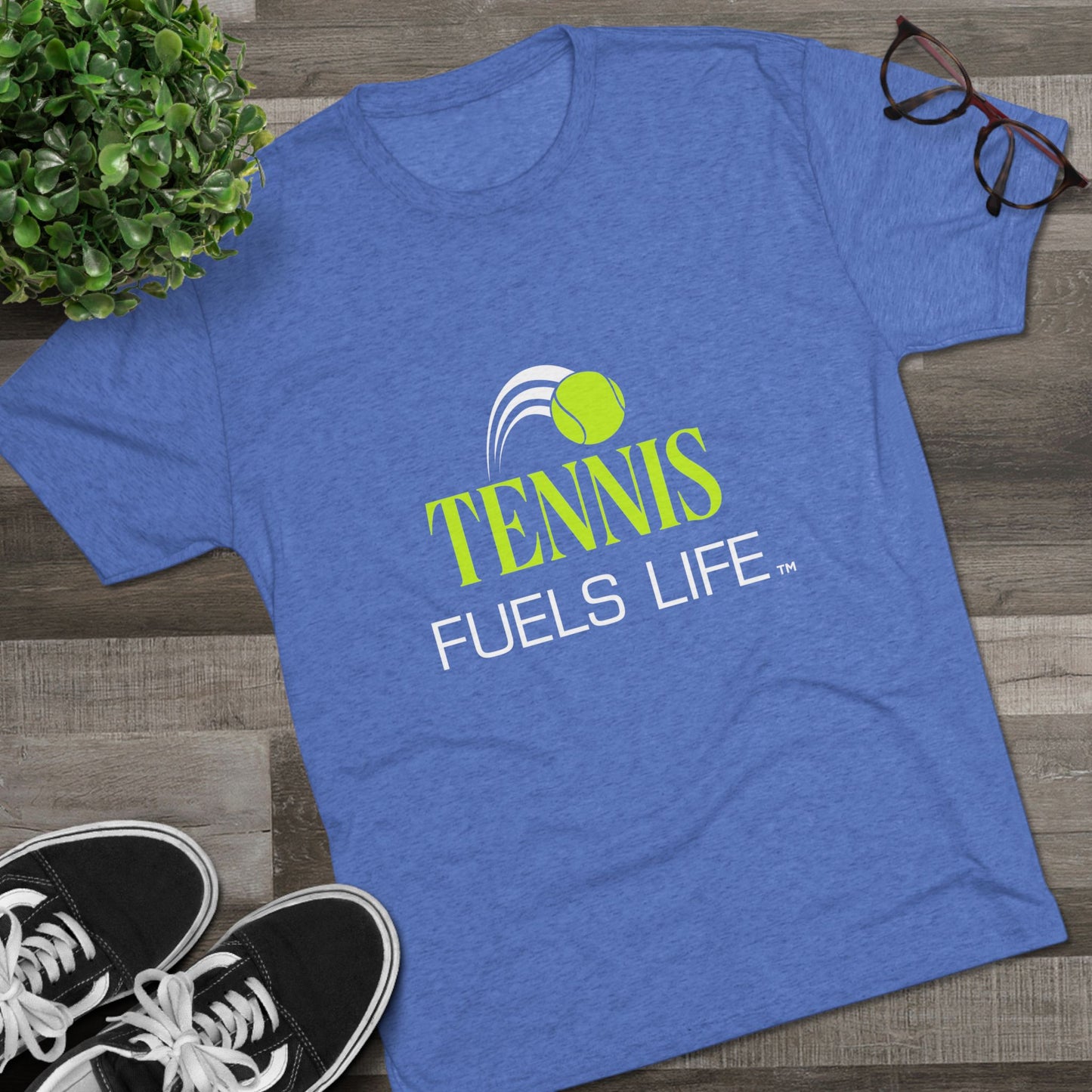 Tennis Pro Unisex Tri-Blend Crew Tee