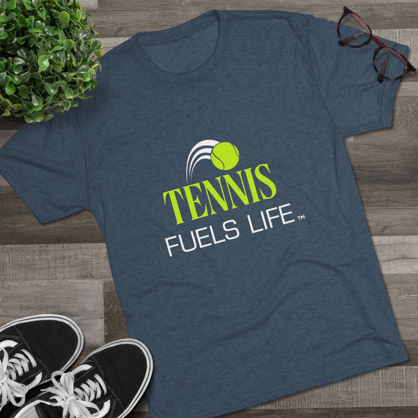 Tennis Pro Unisex Tri-Blend Crew Tee