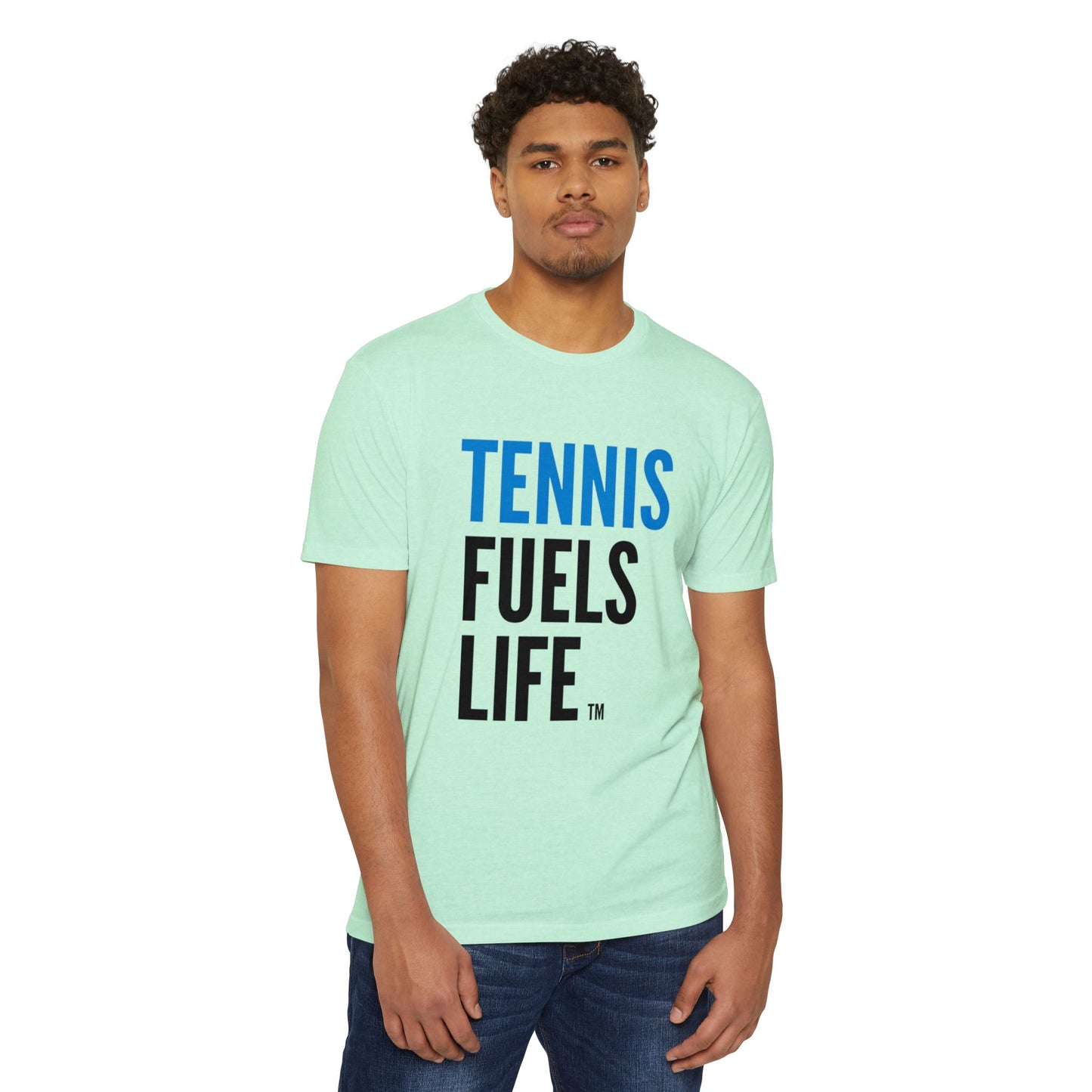 SFL Tennis Unisex CVC Jersey T-shirt